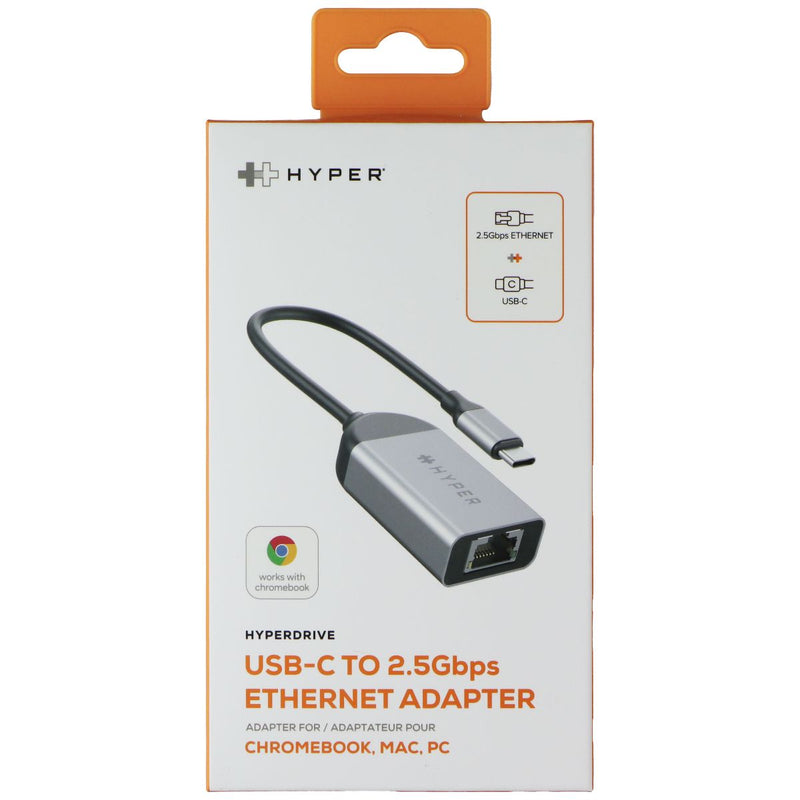 Sanho HyperDrive USB-C to 2.5 Gbps Ethernet Adapter - Gray
