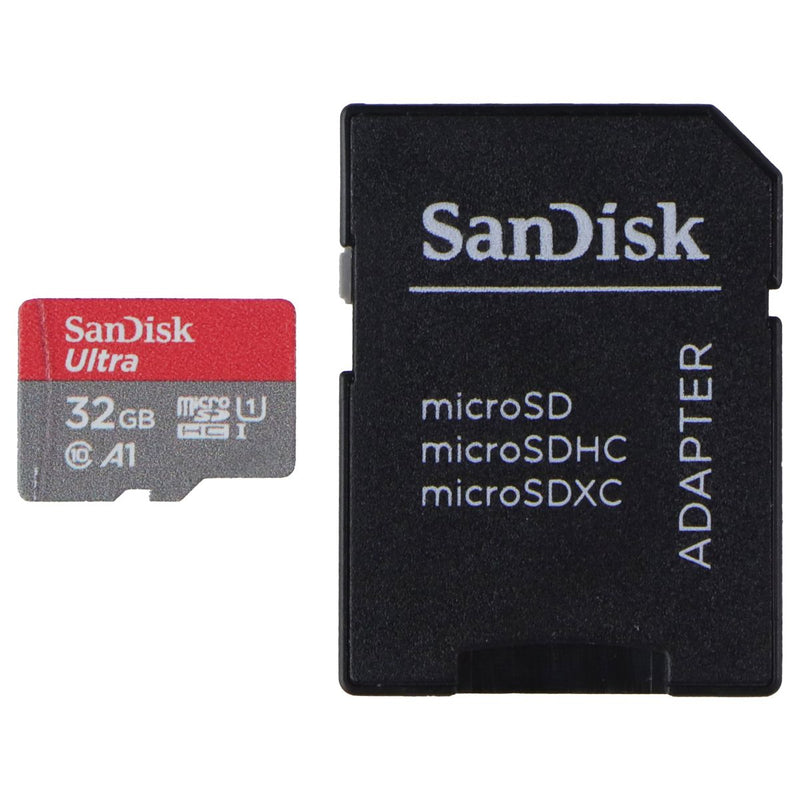 SanDisk ULTRA 32GB 120MB/s MicroSDHC UHS-I Card with Adapter