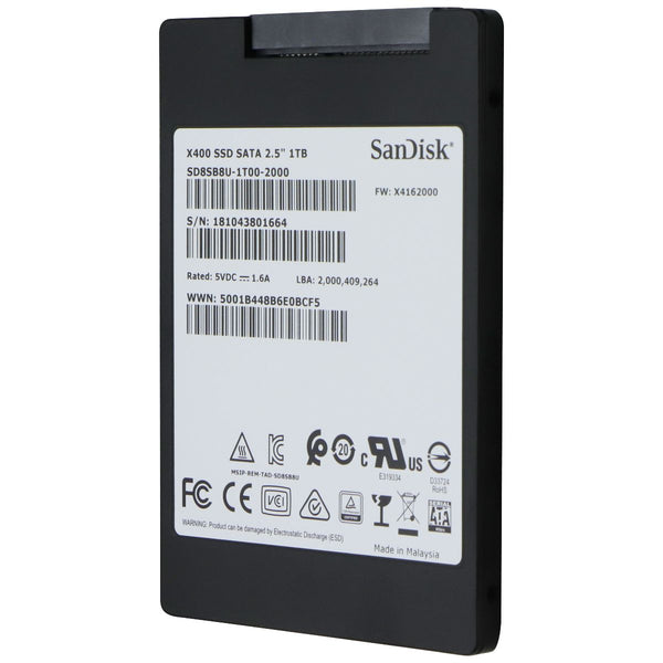 SanDisk X400 SATA 2.5-inch 1TB SSD (SD8SB8U-1T00-1122)