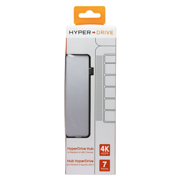 Sanho HyperDrive 7-in-1 Hub for MacBook and USB-C Devices - Silver