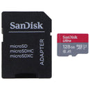 SanDisk Ultra A1 microSDXC UHS-1 Card with Adapter (140MB/s) - 128GB