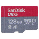 SanDisk Ultra A1 microSDXC UHS-1 Card with Adapter (140MB/s) - 128GB