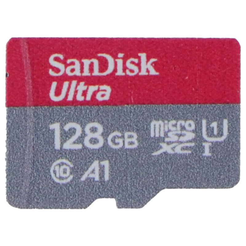 SanDisk Ultra A1 microSDXC UHS-1 Card with Adapter (140MB/s) - 128GB