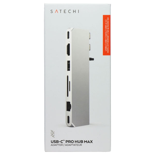 Satechi USB-C Pro Hub Max Multi-Port Adapter - Silver