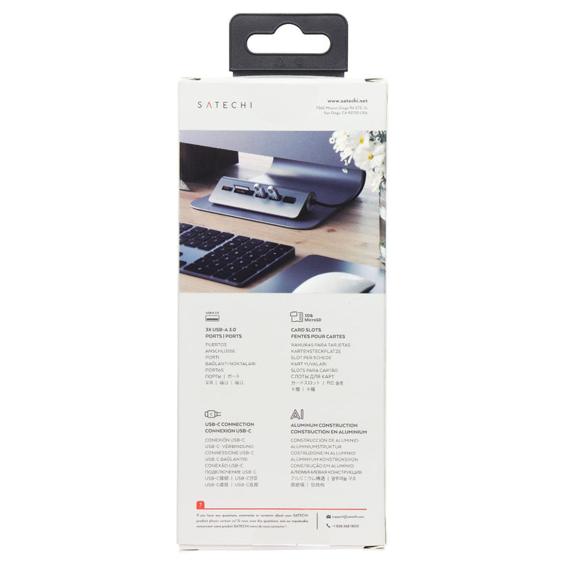 Satechi USB-C Combo Hub for Desktop - Space Gray