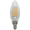 SATCO 60W/5.5W B11 Soft White 15,000 Hour LED Light Bulb (S21274)