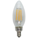 SATCO 60W/5.5W B11 Soft White 15,000 Hour LED Light Bulb (S21274)