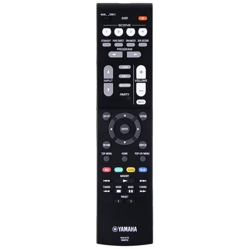 Yamaha Remote (RAV575 / VDM8700) for Yamaha Theater System RX-V6A - Black