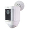 Ring Spotlight Cam Battery HD Security Camera with Two-Way Talk & Siren - White