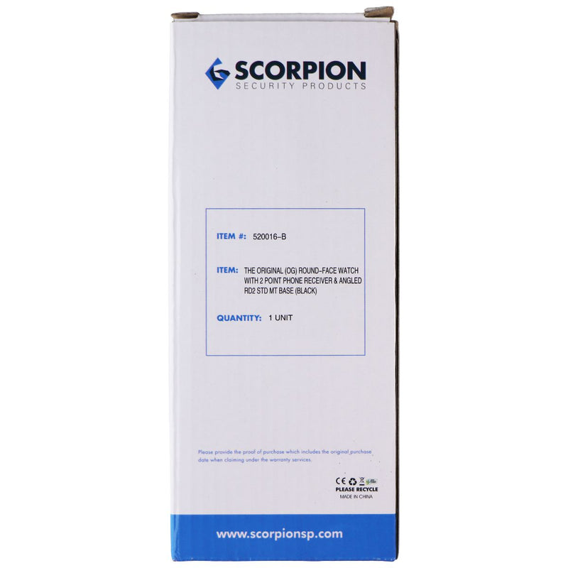 Scorpion Security Products Stealth Series Watch Mount (520016-B) - Black