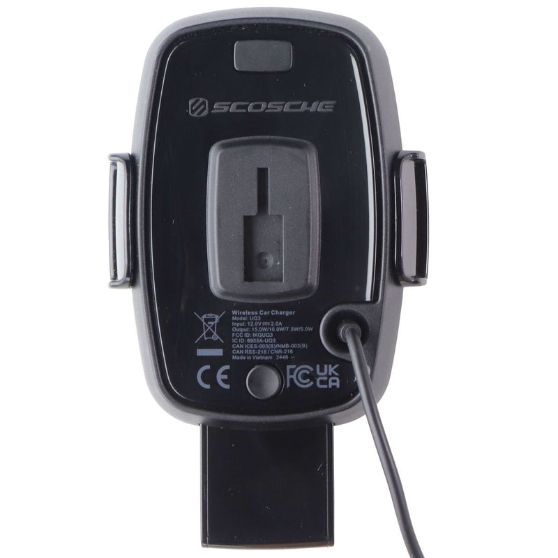Scosche StuckUp Qi Wireless Charging Phone Mount for Window/Dash/Vent (UQ3WDV)