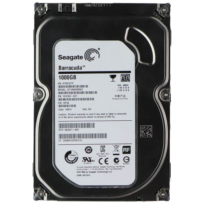Seagate 1TB Desktop HDD Hard Drive - Internal (ST1000DM003)