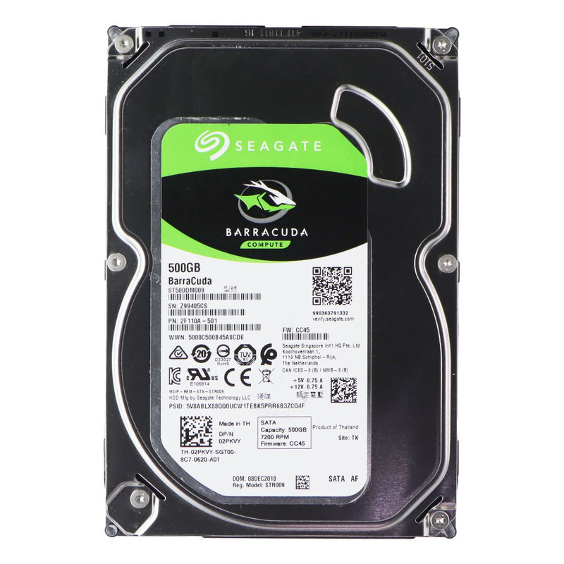 Seagate (500GB) Barracuda Compute 3.5-Inch Internal SATA HDD (ST500DM009)