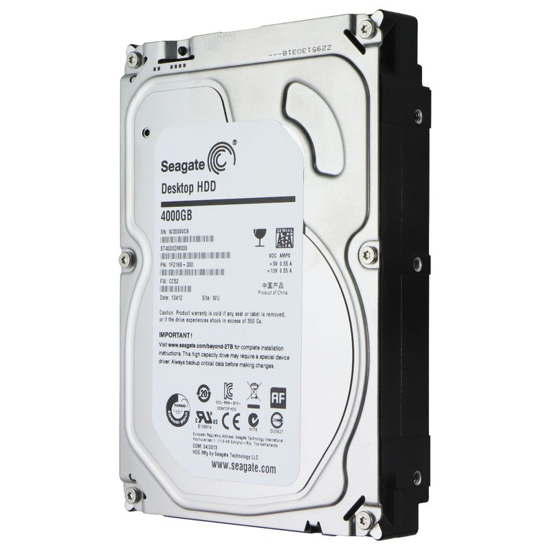 Seagate SATA 6Gb/s 3.5-Inch 4TB Desktop HDD (ST4000DM000)