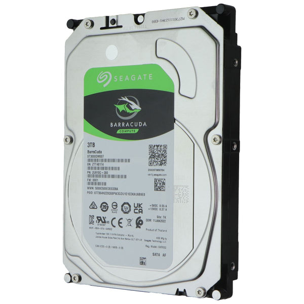 Seagate BarraCuda Green ST3000DM007 (3TB) 5400RPM SATA 3.5 Internal Hard Drive