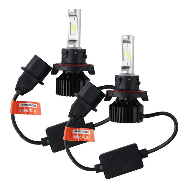 Sealight Xenower (X1 H13/9008) LED Headlight Bulbs - 600K Cool White (2 Pack)