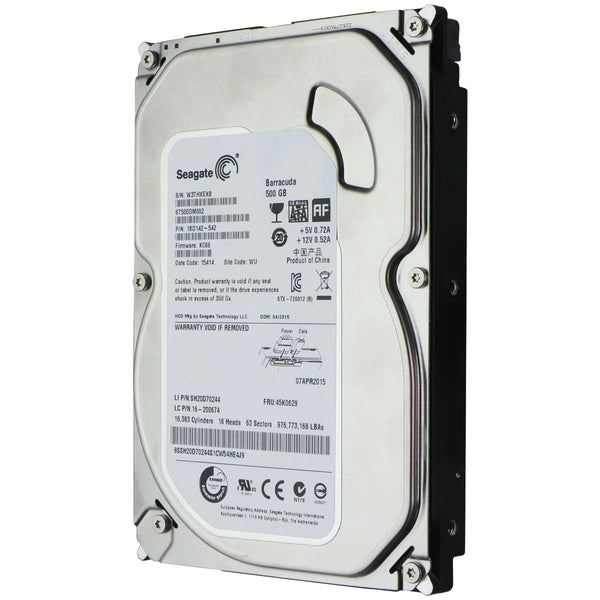 Seagate Barracuda ST500DM002 (500GB) 3.5 SATA III Internal Hard Drive