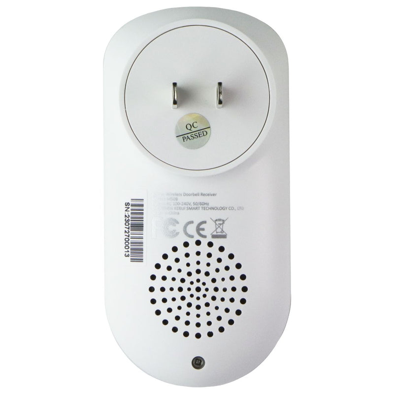 Securi Door Chime for Home/Office - White (M508+D017)