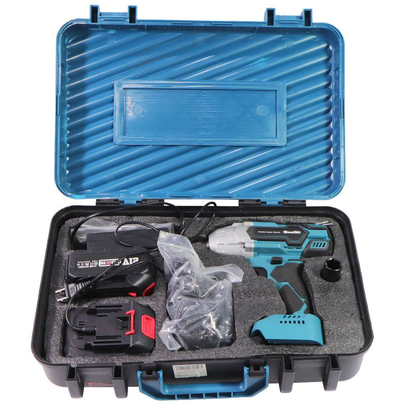 Seesii WH700 Cordless Impact Wrench - 1/2" Brushless High Torque (650Nm) - 2x4.0