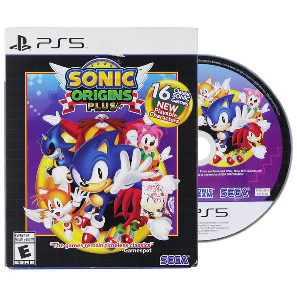 SEGA Sonic Origins Plus Video Game for PlayStation 5