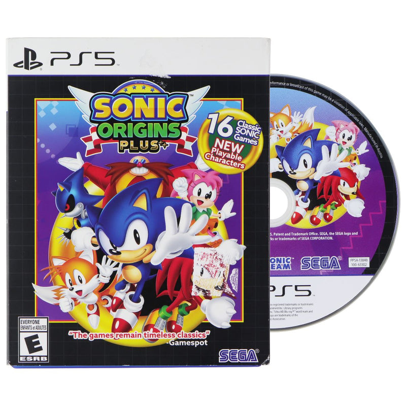 SEGA Sonic Origins Plus Video Game for PlayStation 5