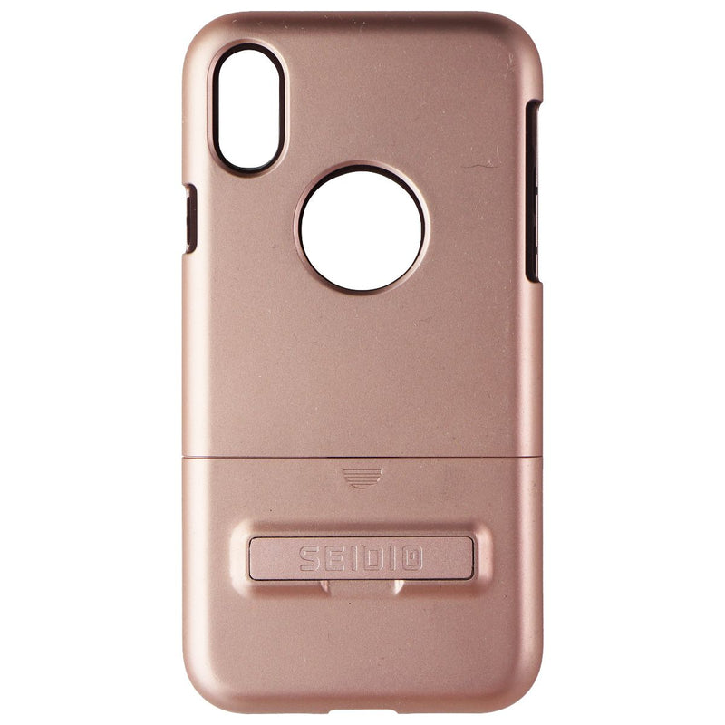 Seidio Surface with Kickstand for Apple iPhone Xs/X - Pink/Black