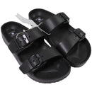 Shade & Shore Womens Buckle Sandals - Size 7 - All Black