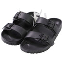 Shade & Shore Womens Buckle Sandals - Size 7 - All Black