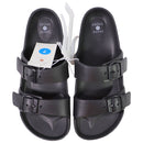 Shade & Shore Womens Buckle Sandals - Size 7 - All Black