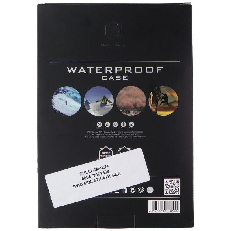 Shellbox IP68 Waterproof Case for Apple iPad Mini 4/5 - Black
