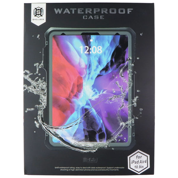 Shellbox IP68 Waterproof Case for iPad Air 4th Gen (10.9-inch) - Black