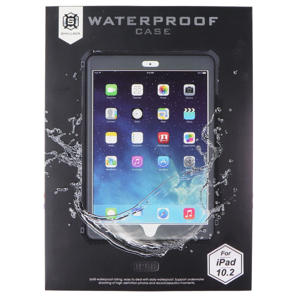 Shellbox IP68 Waterproof Case for Apple iPad 10.2-inch - Black