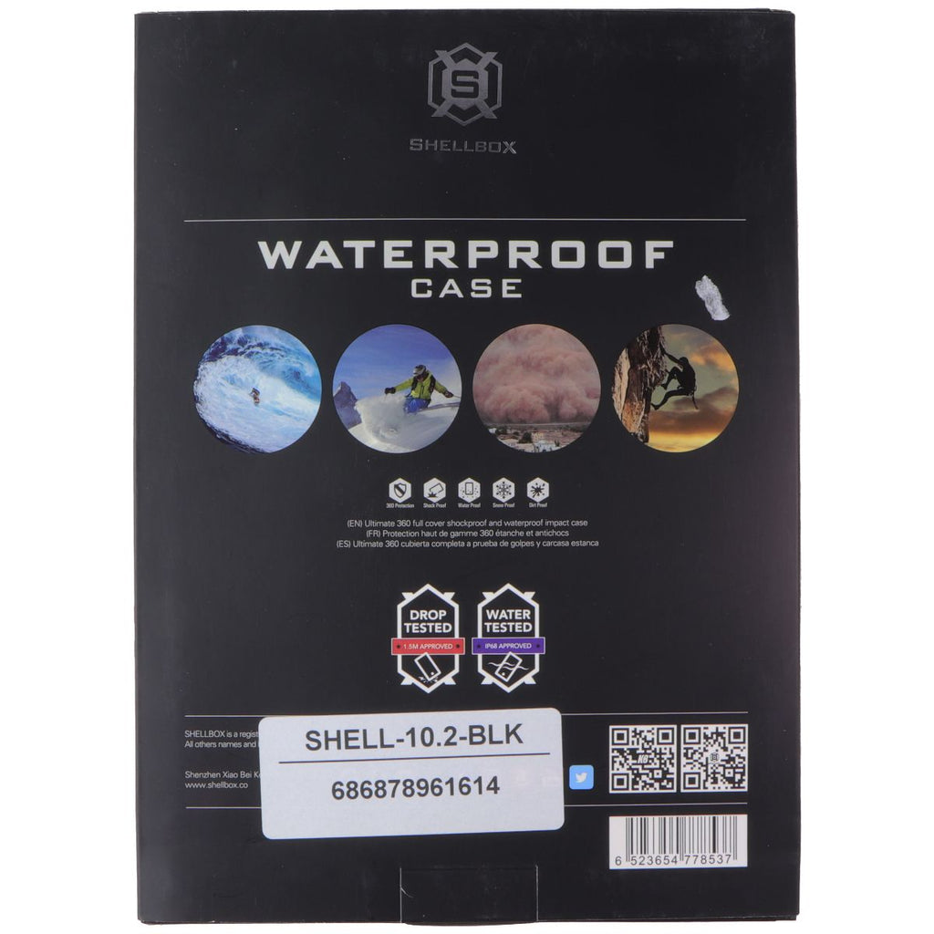 Shellbox IP68 Waterproof Case for Apple iPad 10.2-inch (9th/8th/7th Ge