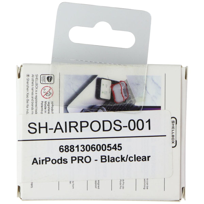 ShellBox Case for Apple AirPods Pro - Black / Clear