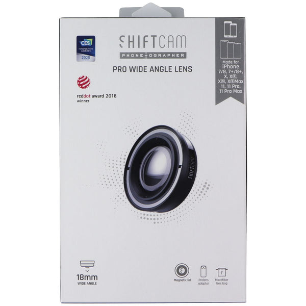 ShiftCam Phone-ographer Pro Wide Angle Lens for iPhone 7/8/7+/8+/X/XR/XS/XS Max