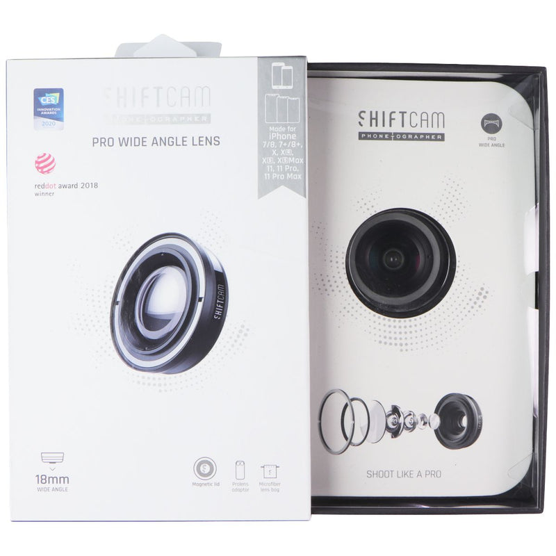 ShiftCam Phone-ographer Pro Wide Angle Lens for iPhone 7/8/7+/8+/X/XR/XS/XS Max
