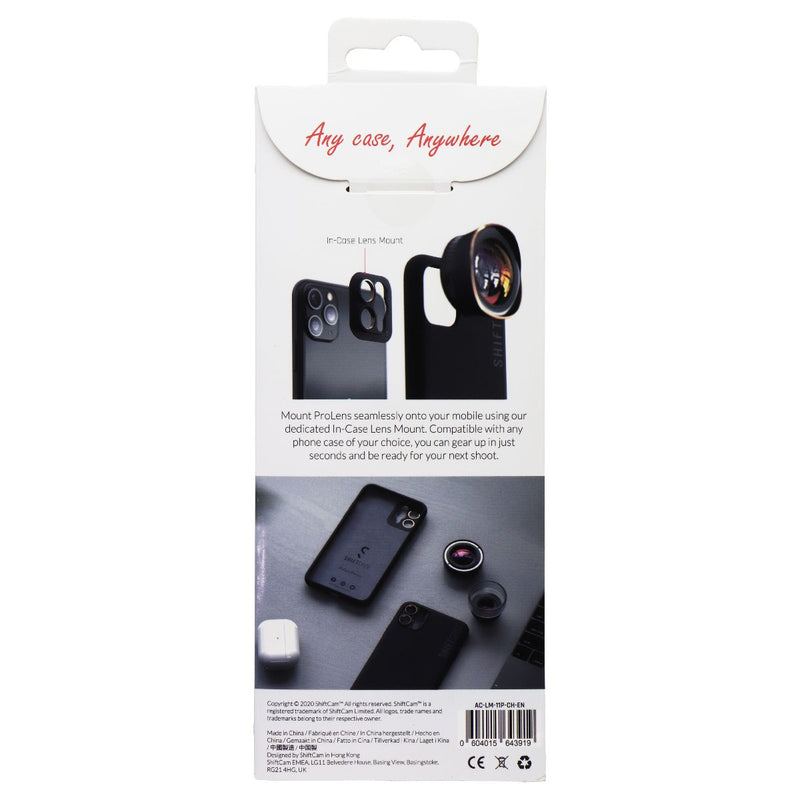 ShiftCam In-Case Lens Mount for Apple iPhone 11 Pro Max / 11 Pro Prolenses