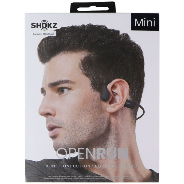 SHOKZ OpenRun Mini Bluetooth Bone Conduction Headphones - Black (S803)