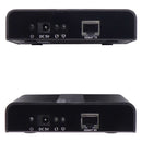 SIIG 4K60Hz HDMI 2.0 Extender Over Ethernet IP Kit with IR - Black