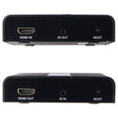 SIIG 4K60Hz HDMI 2.0 Extender Over Ethernet IP Kit with IR - Black