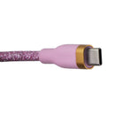 Simple Fashion Series 6FT USB-C to USB-C Cable - Pink Glitter