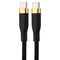 Simple Magnetic 4FT USB-C to USB-C Cable - Black Version