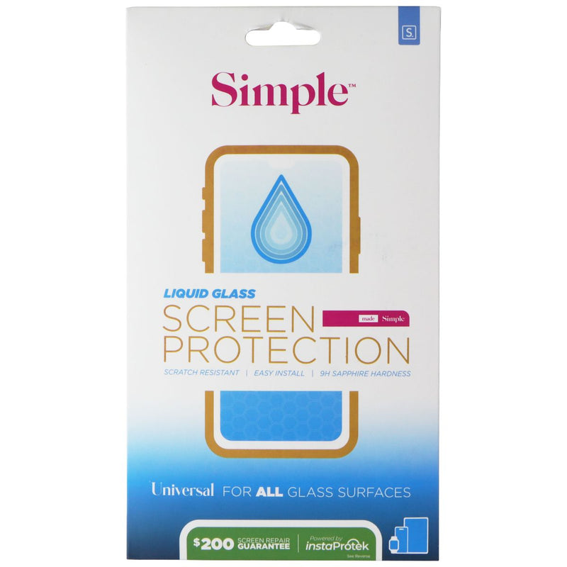 Simple (9H) Liquid Glass Screen Protection Universal for ALL Glass Surfaces