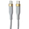 Simple 4FT USB-C to Lightning 8-Pin Braided Cable - White