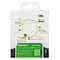 Simple 42W USB-C & USB-A Combo Wall Charger - White