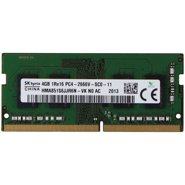 Kingston (4GB) DDR4 RAM PC4-21300 1Rx16 SO-DIMM 2666MHz (HMA851SJJR6N-VK N0 AC)