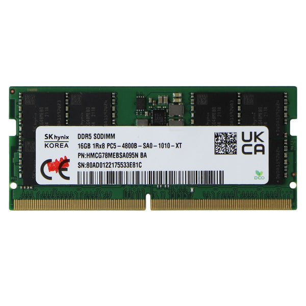 SK Hynix 16GB RAM Memory DDR5 4800MHz (Model: HMCG78MEBSA092N BA)