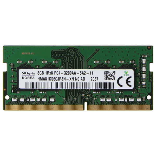 SK Hynix (8GB) DDR4 1Rx8 (PC4-3200V) Laptop RAM Memory HMA81GS6CJR8N-XN NO AC