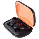 Skullcandy Push Active (S2BPW) In-Ear Wireless Earbuds - True Black / Orange
