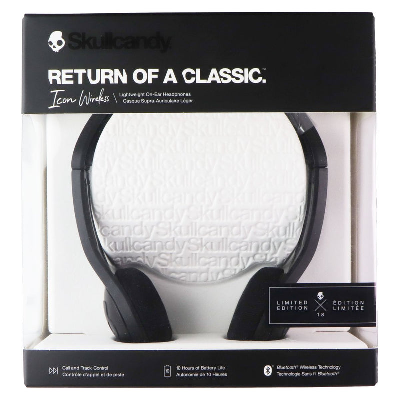 SkullCandy Limited Edition Icon Wireless Series On-Ear Headphones - Black